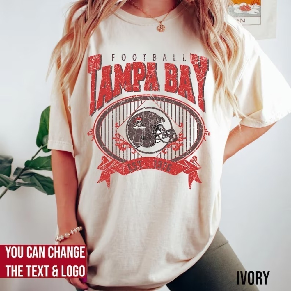 Tampa Bay Football Shirt  Style Sunday Football